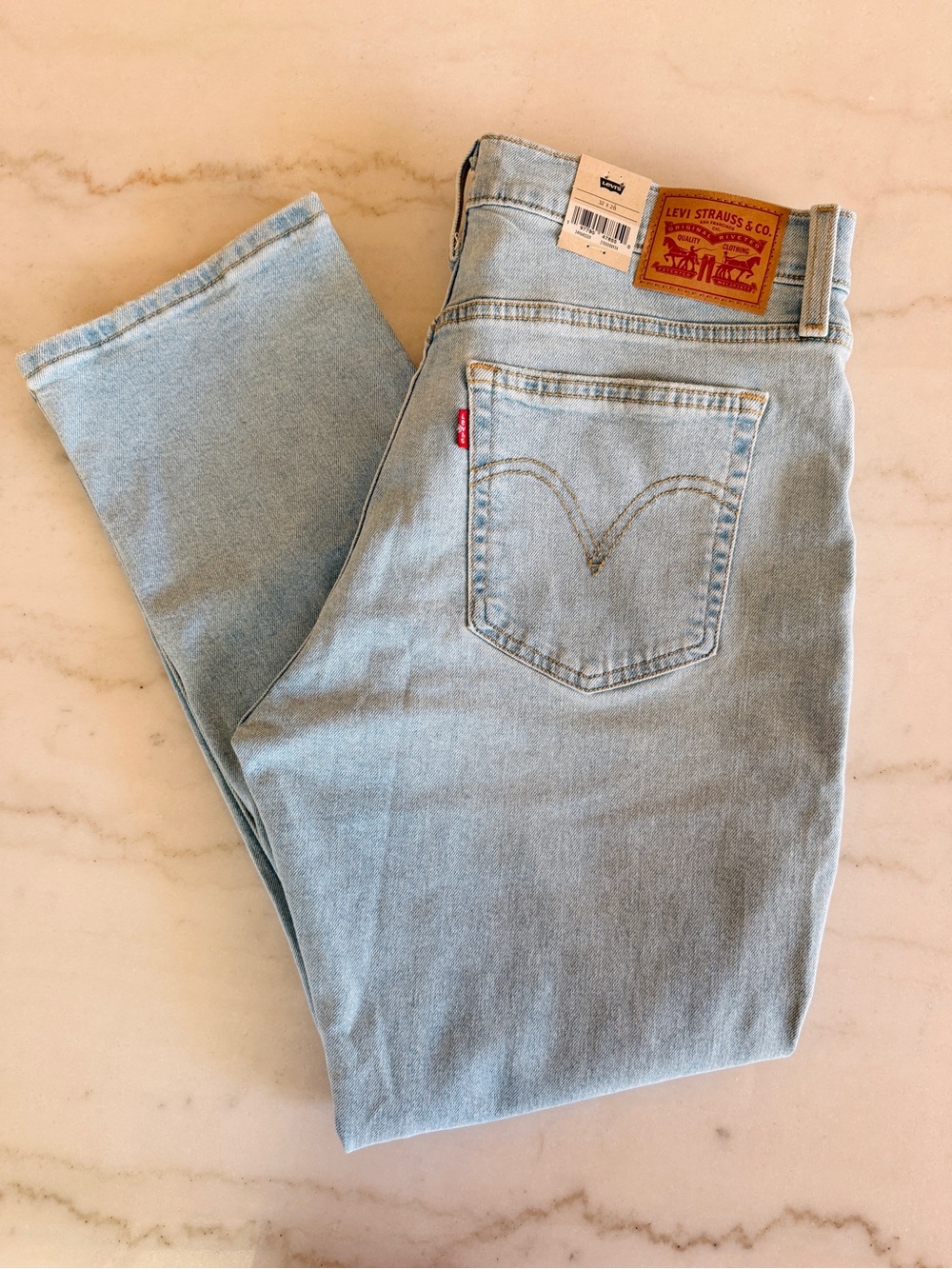 Levi’s Wedgie Straight High Rise Jeans